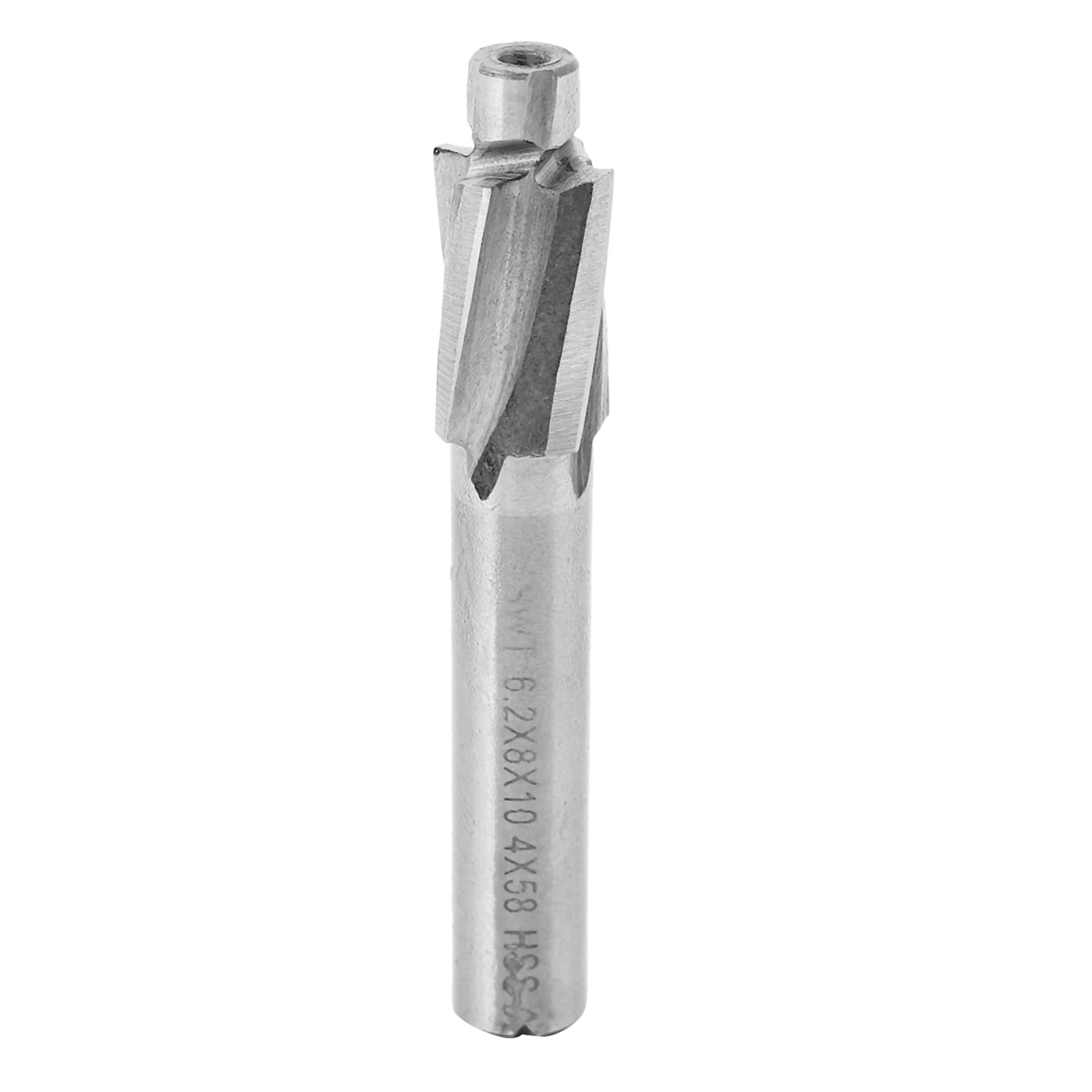 

B23B 7Pcs M3-M12 Counterbore Milling Cutter High Speed Steel Pilot Slotting Tool End Mill Slot Drill Bit Set