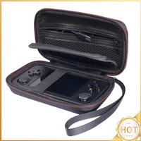 Carrying Case with Mesh Pocket for SD Card USB Type-C Cable Protective Case for Anbernic RG35XX H/RG353M Handheld Game Console