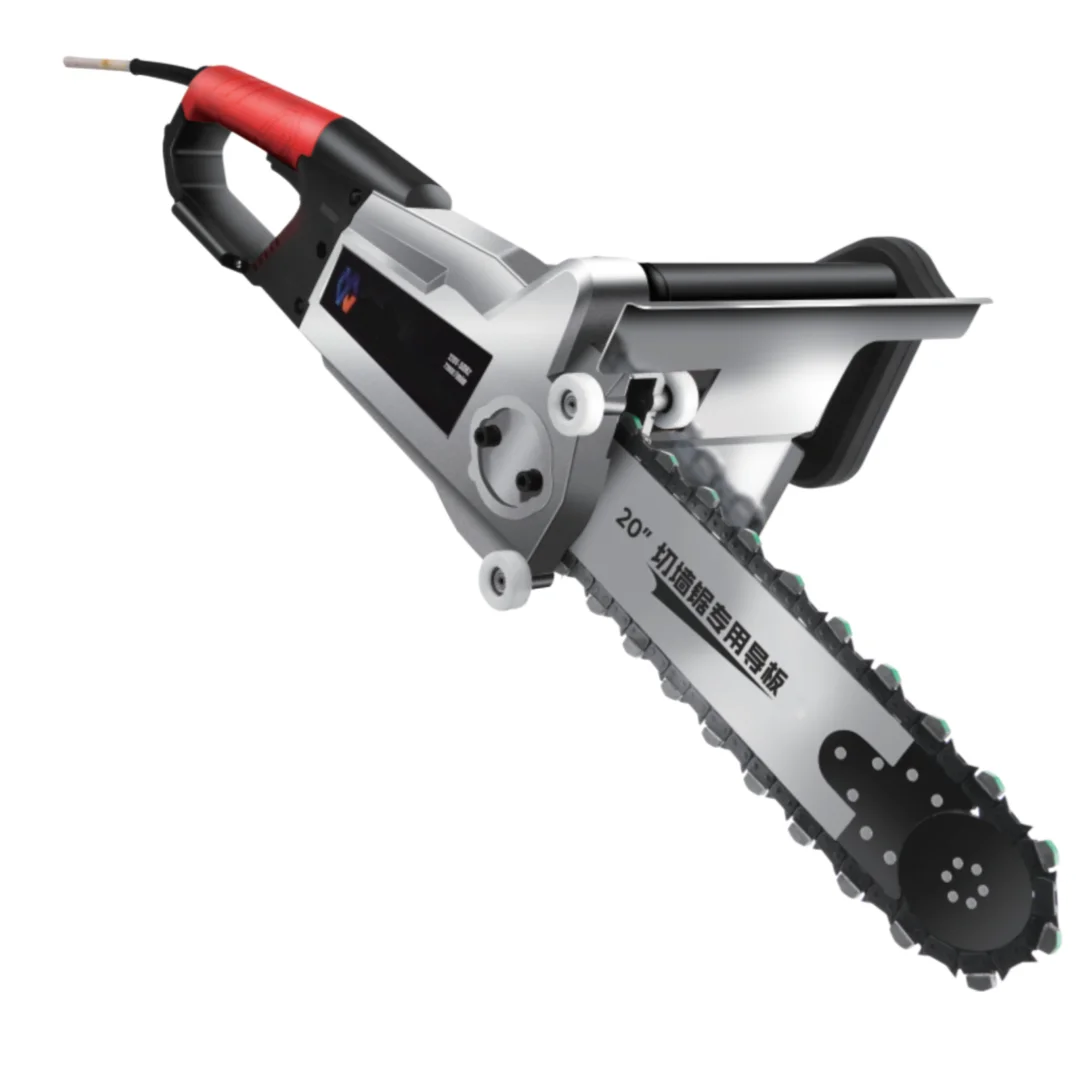 QJ-480 Multi-Functional 20' High-Power Electric Concrete Cutter Motor 8900W 48CM Cutting Depth for Stone Walls Door