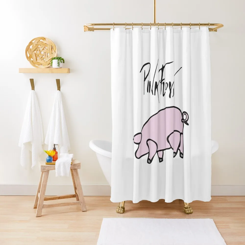 

Classic-PINK Shower Curtain Waterproof Shower And Anti-Mold Shower Waterproof Modern Bathroom Accessories Curtain