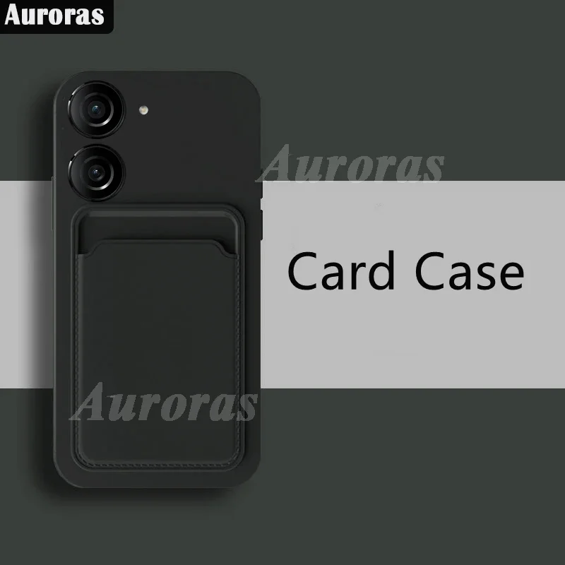 

Auroras For Asus Zenfone 10 11 Ultra Case Luxury Wallet Card Pocket Soft Silicone Shell For Asus Zenfone 9 8 7Flip Back Cover