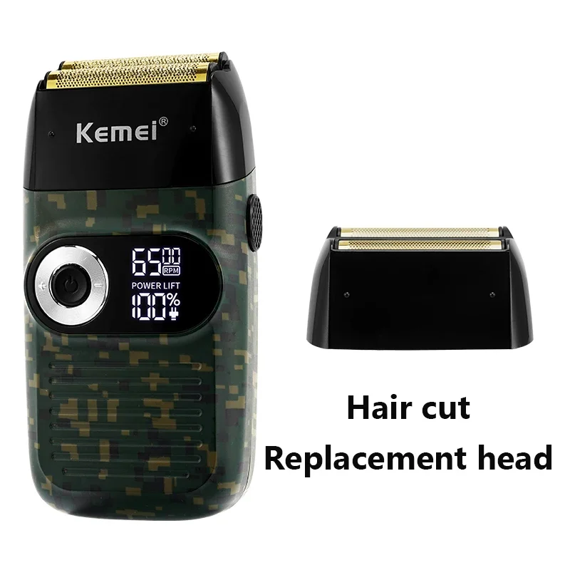 Professionele Elektrische Scheerapparaat Kapper Oplaadbare Baard Trimmer Scheren Machine Voor Mannen Tondeuse Wasbaar Scheerapparaat Scheermes