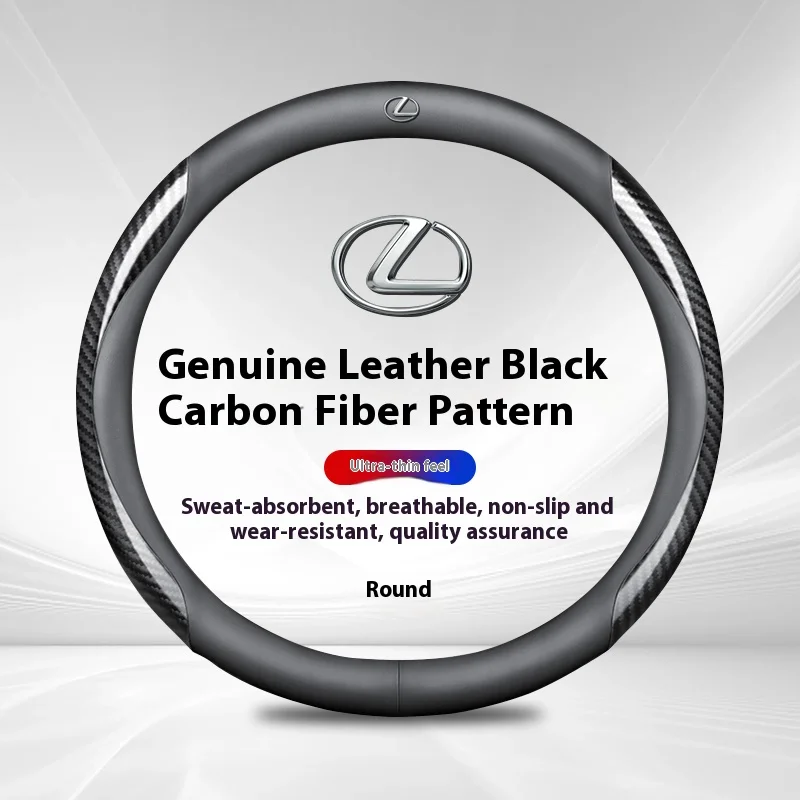 

Car Steering Wheel Cover For Lexus Fsport CT200h ES200 ES250 ES260 ES300 GS300 GX IS300 LS LM LX LX470 LX570 NX RX300 RX450 UX