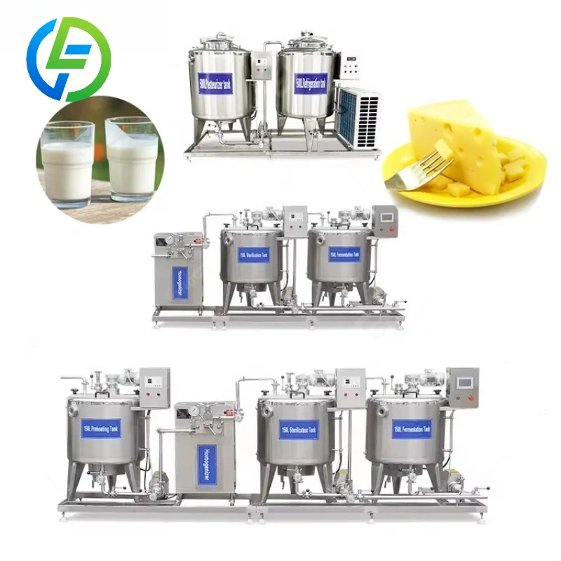 Customize Industrial Dairy Make Process Machine Small Scale Milk Powder Yogurt Plant Production Line for Sale