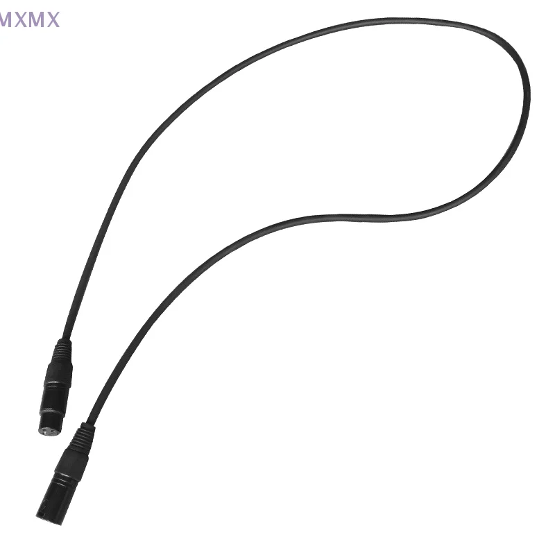 2Pcs DMX 1M Cable 3Pin XLR Stage Light 512 Signals Transfer Line Isolate Signal Interference Connection Lines For DJ Audio