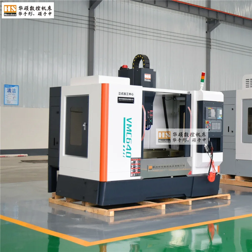 5 axis cnc mill metal milling machine vmc 640 small vertical machining center made in China