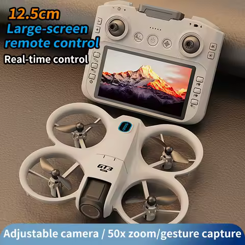 2025New GT3 MAX Drone 8K HD 4.3" Remote Control Headless Mode Helicopter 360° Flip Quadcopter Toys Mini Drone Fors Kid Toy Gifts"
