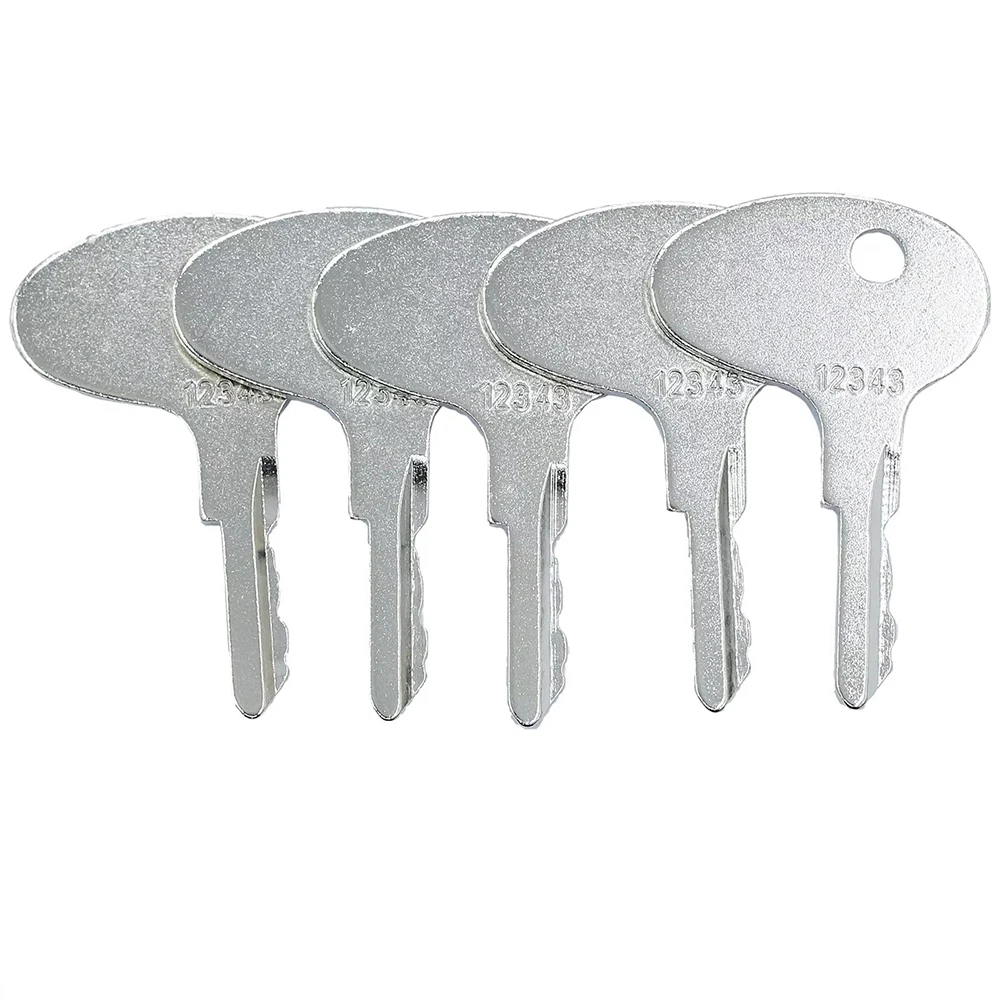 Ignition Keys 123243 12343 912-0514920 Compatible for Mitsubishi BD2 Series Kubota Tractors Cat Forklifts Kumiai