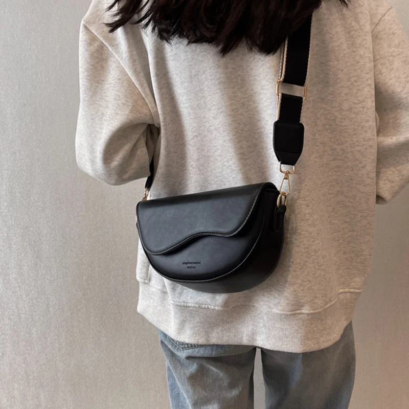 Vintage Sattel Umhängetasche PU Leder Damen Luxus Design Kleine Handtasche und Geldbörse Damen Reise Schulter Messenger Bag Geldbörse – Detail 35
