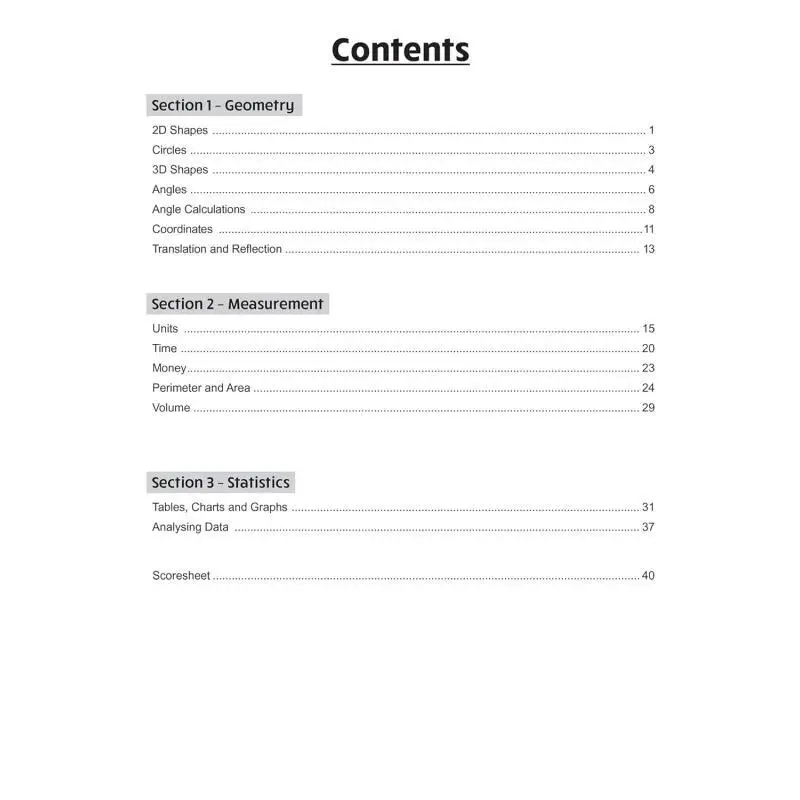 KS2 Maths SAT Buster Stretch Geometry Measures  Statistics For The 2025 Tests CGP Books 9781782948582