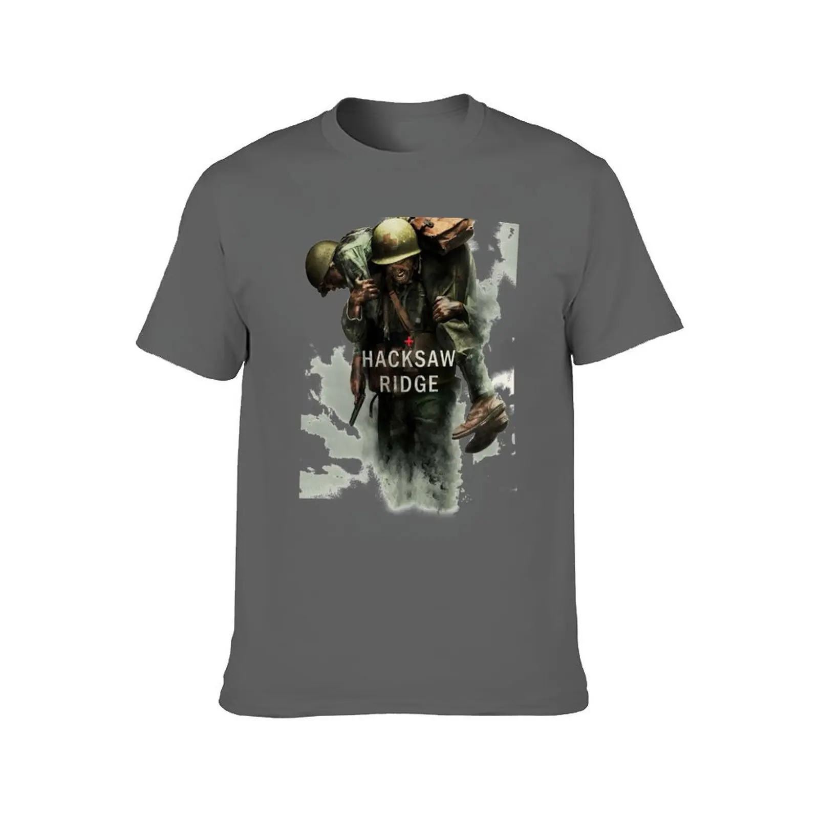 Hayleyart Custom Sticker of Hacksaw Ridge hy01 T-Shirt t shirt man casual t shirt man designer t shirts cotton 100% T-Shirt
