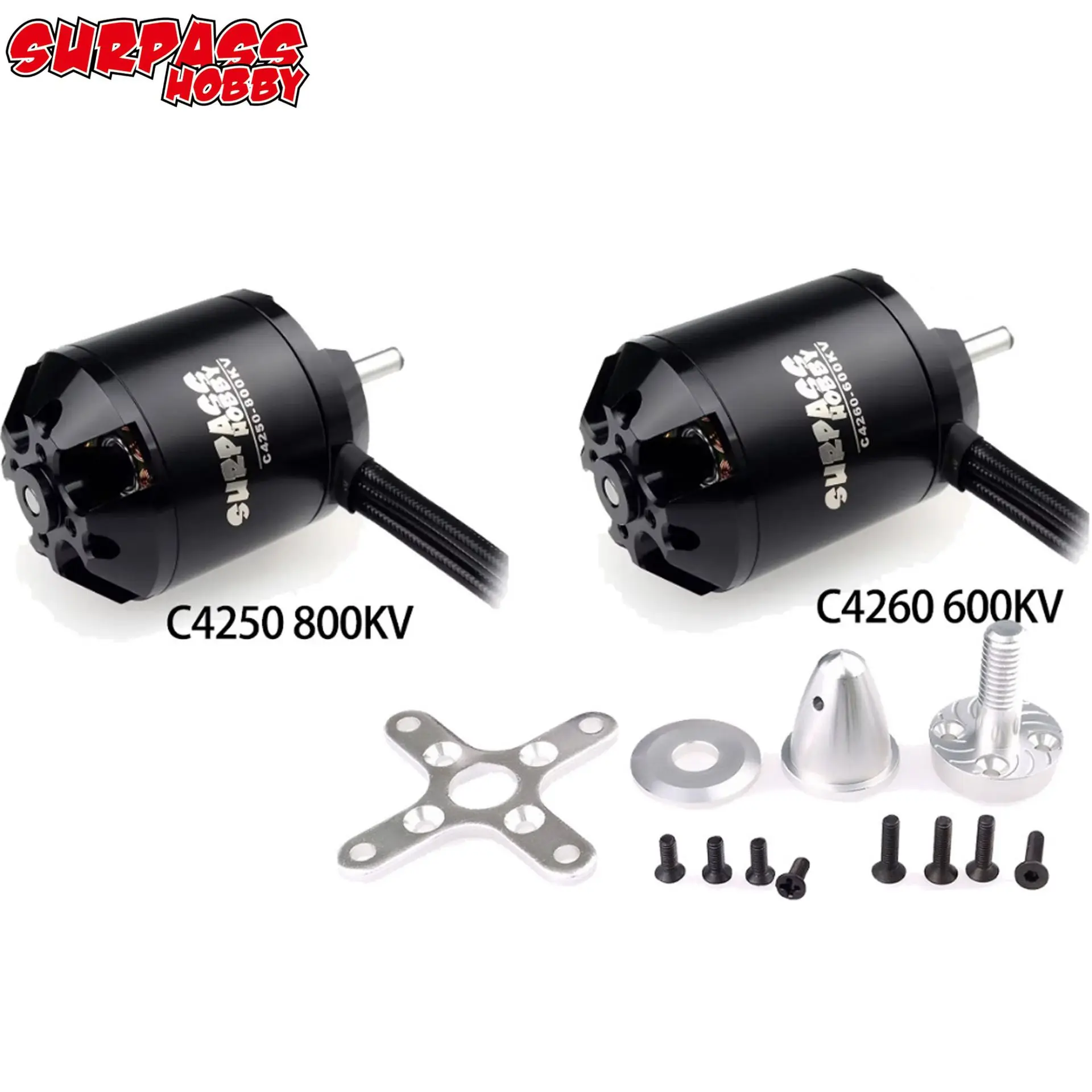 C4250 4260 800KV 600KV External rotation brushless motor for RC drone multi-rotor helicopter