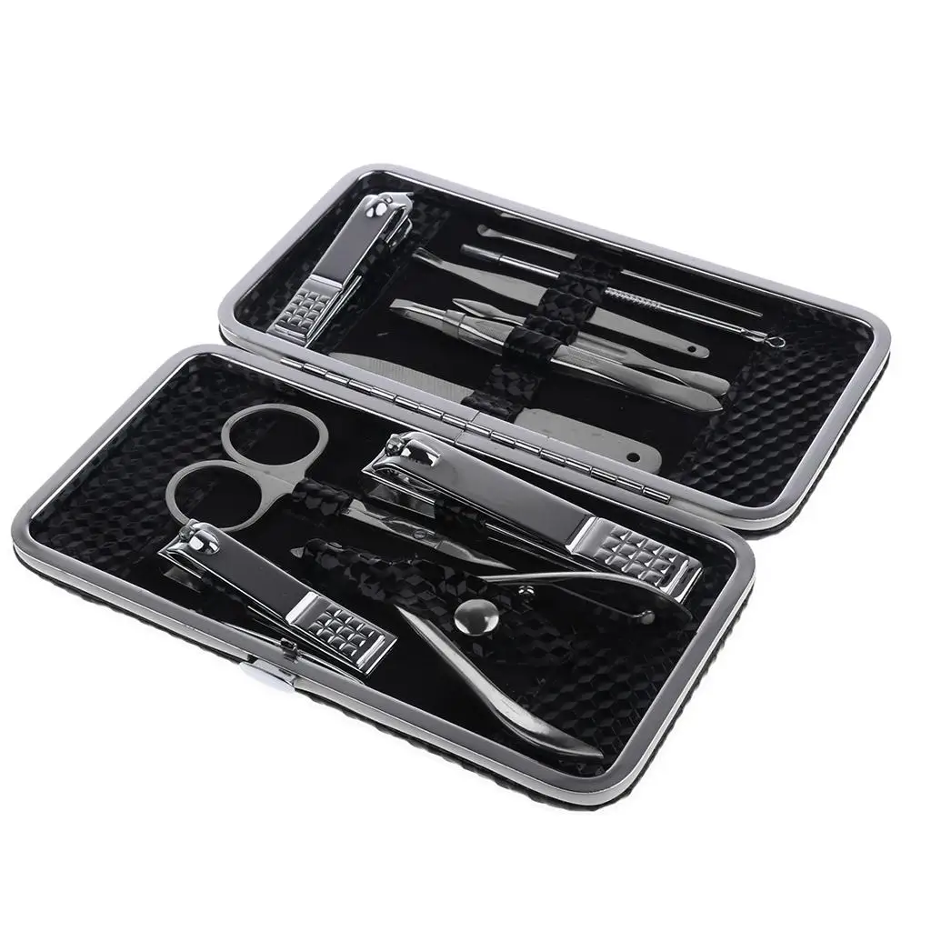 12pc Per Manicure Scissors Pedicure Set Nail Care Ear Pick Scissors