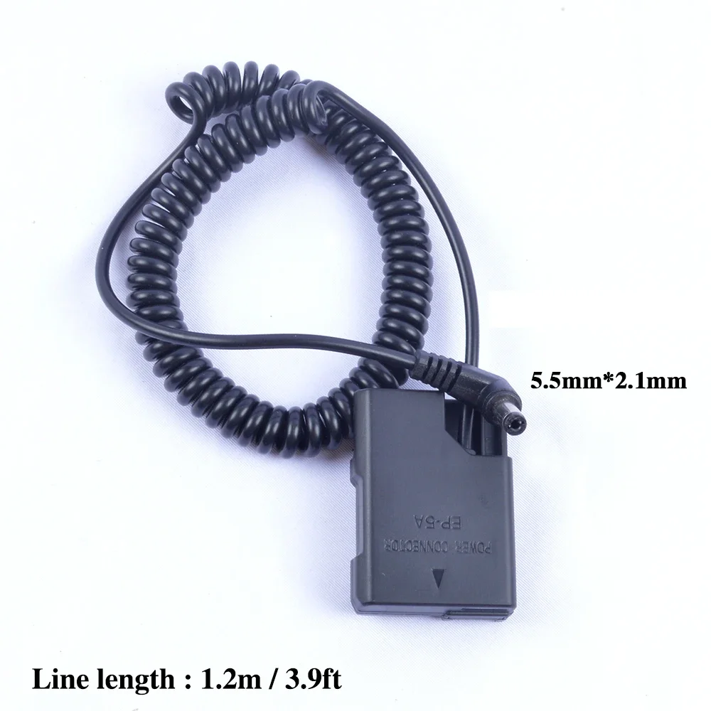 Искусственная аккумуляторная батарея, соединитель постоянного тока для фотоаппаратов Nikon D5600 D5500 D5300 D5200 D5100 D3300 D3400 D3200 Df