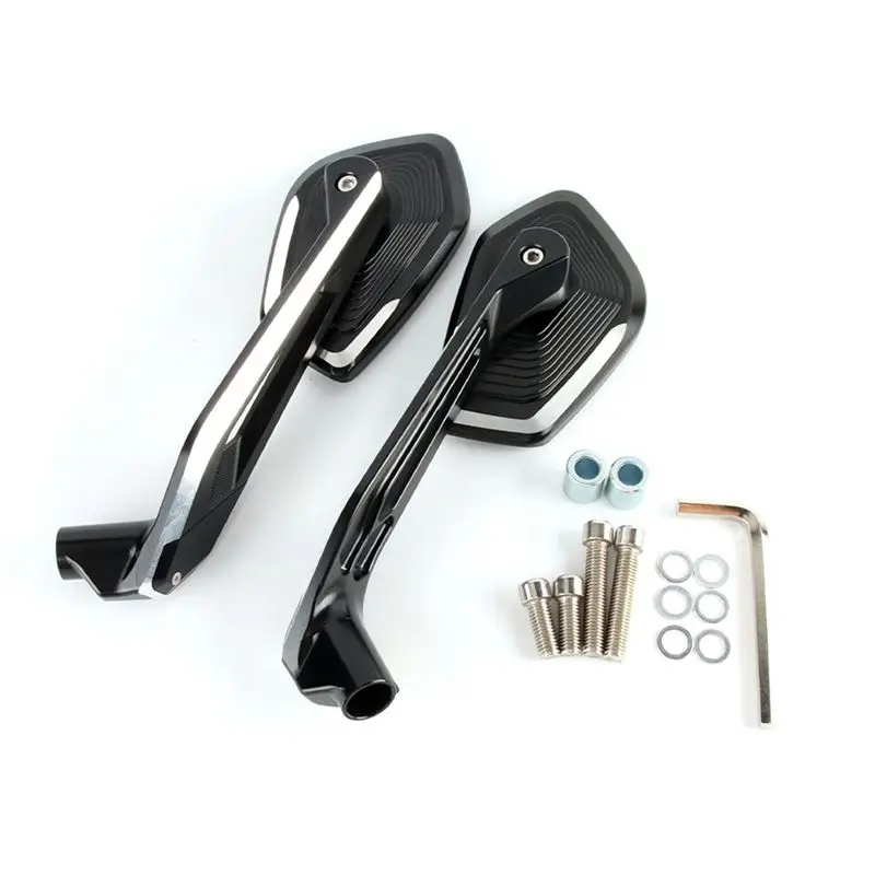 A22F-Motorcycle Accessories Mirror HD Wide Angle Rearview Mirror For VOGE DS900X 900DSX DSX900 2024 2025