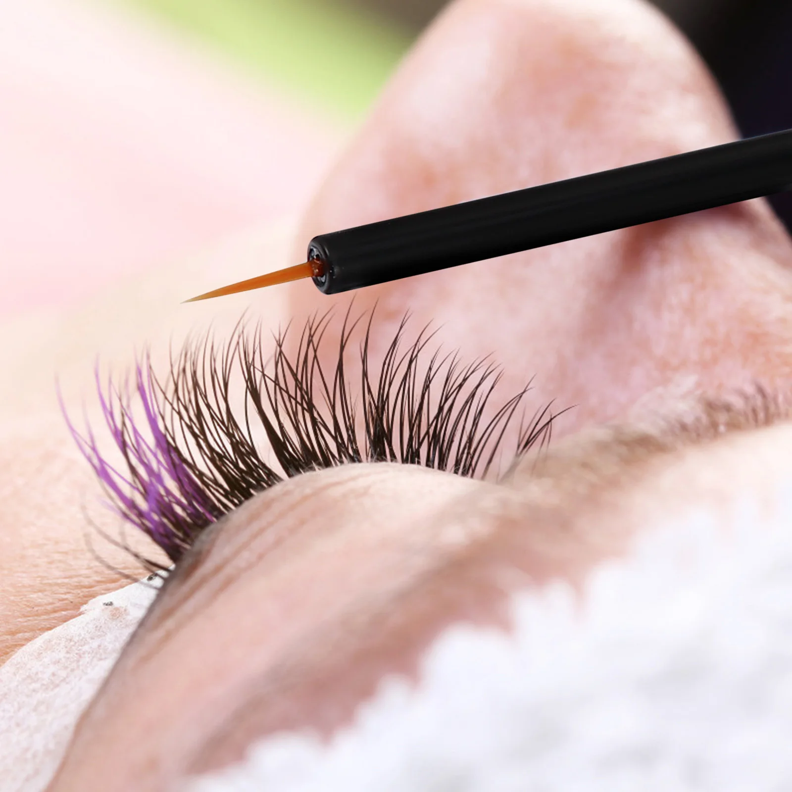 6 pçs tubos de rímel à prova de vazamento plástico vazio cílios delineador garrafas de brilho labial durável armazenamento de maquiagem tubo de rímel