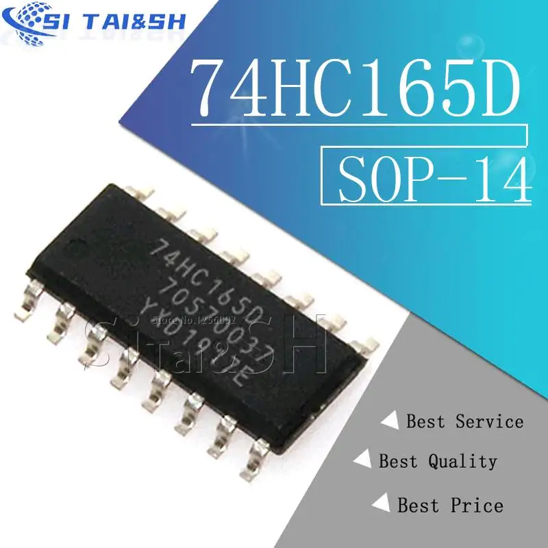 10PCS 74HC125D 74HC125 SOP SN74HC125DR SOP-14 74HC132D 74HC138D 74HC139D 74HC148D 74HC153D 74HC164D 74HC165D 74HC164 74HC123D