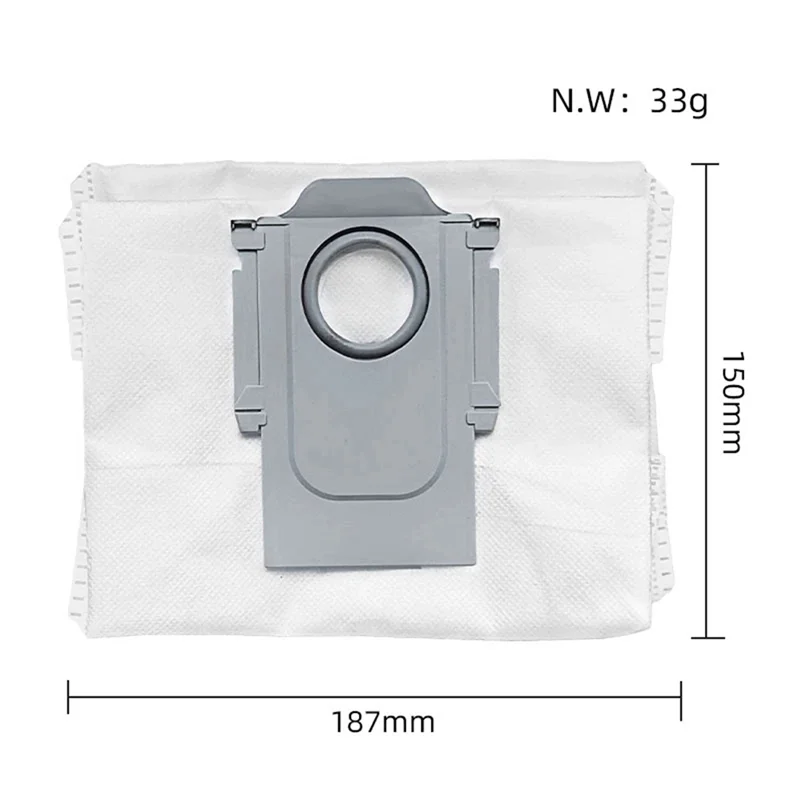 

For Roborock S7 Maxv Ultra S7 Pro Ultra Vacuum Cleaner Roller Side Brush Hepa Filter Dust Bags Mop Spare Parts