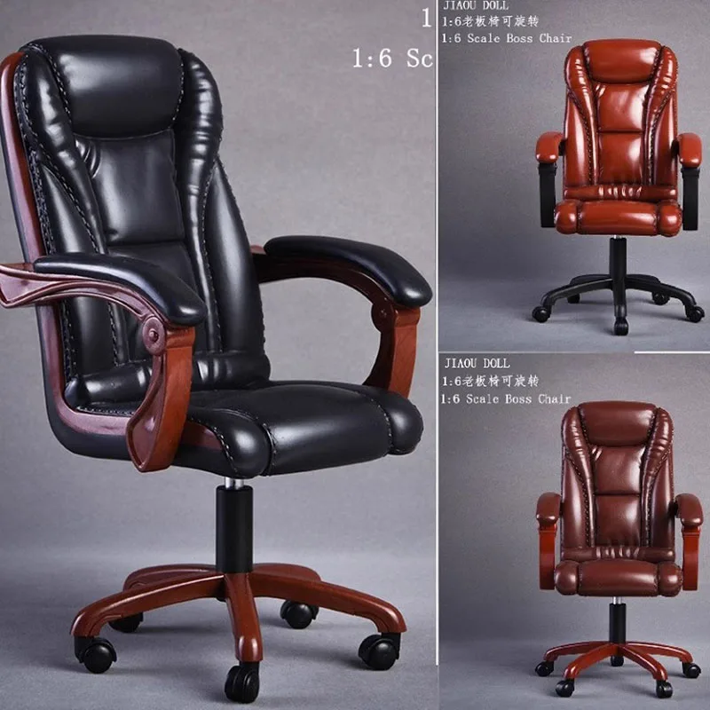 

JOA-001 1/6 Scale Office Boss Swivel Chair Model Scene Accessory Props Fit 12-inch Soldier Action Figure Body