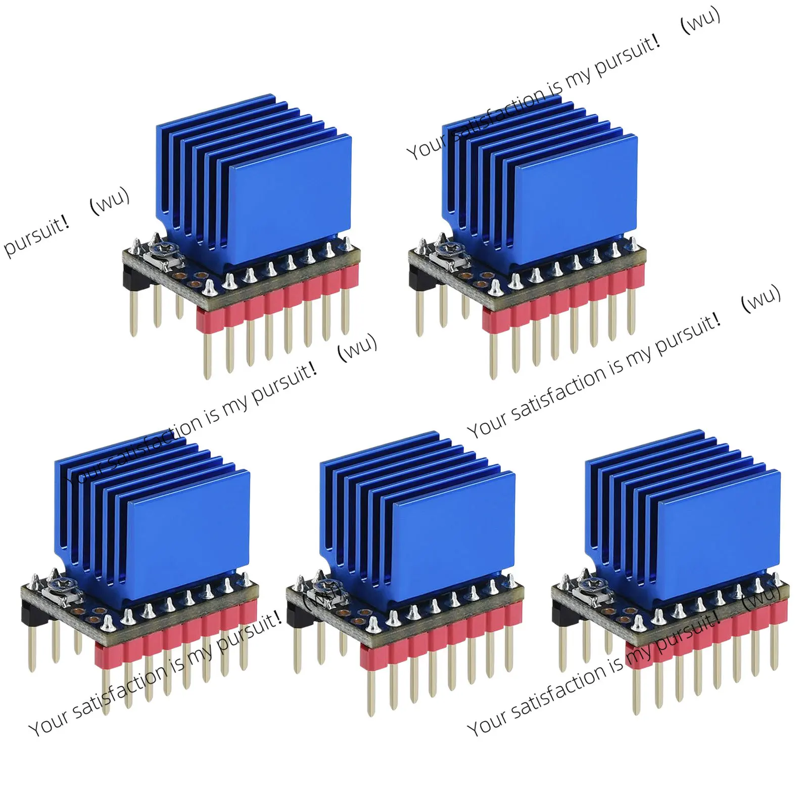 

TMC2209 V2.0 Stepper Motor Driver 2.5A Peak Silent Driver Support/Dir Uart Mode for 3D Printer SKR V1.3. 3/1.4