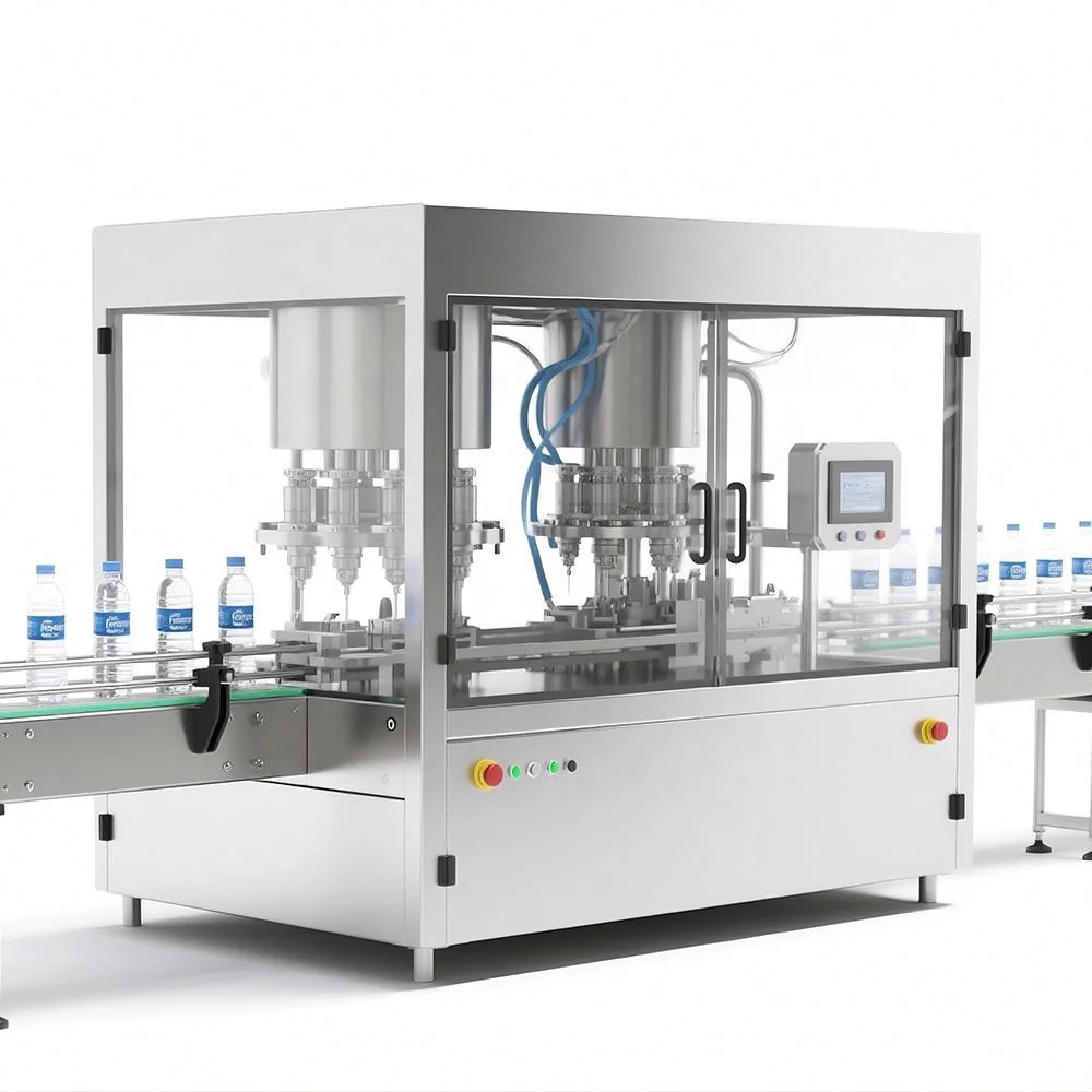 Full Mineral Water Filling Production Line Factory Packaged Drinking Water Plant Complete Line 3 in 1 Water Filling Machine