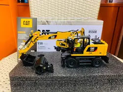 M318F Wheeled Excavator 1/50 Scale DieCast Model DM85508 New Box