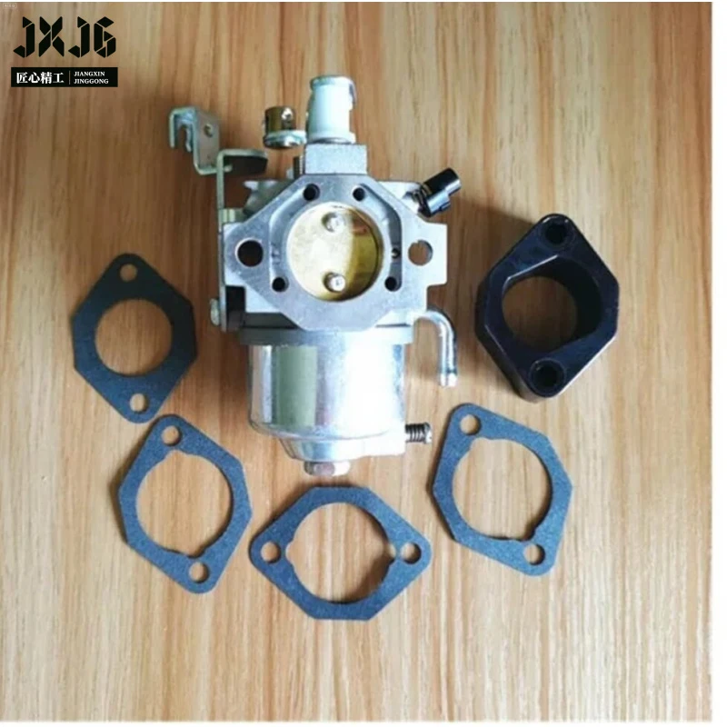 XMSJ Carburetor Complete Kit with Gasket & Heat Insulation Block Replacement Parts for Subaru Robin EH41 EH41D 13.5HP 4-Stroke