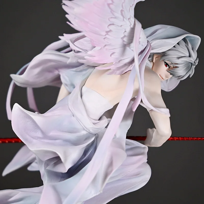 28Cm Gk Nagisa Kaworu Anime Figuren Fallen Angel Ornament Pvc Standbeeld Kinderen Verjaardagscadeau Trendy Speelgoed Model Pop Collectie
