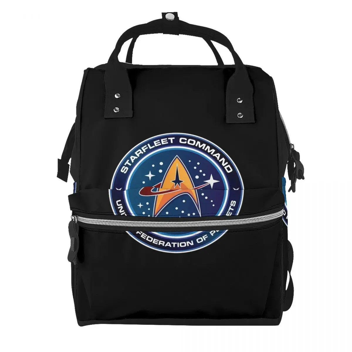 Star Treks Science Fiction TV Series Student Backpack School Bag Hiking Travel Daypack for Men Women Bookbag Shoulder Bags