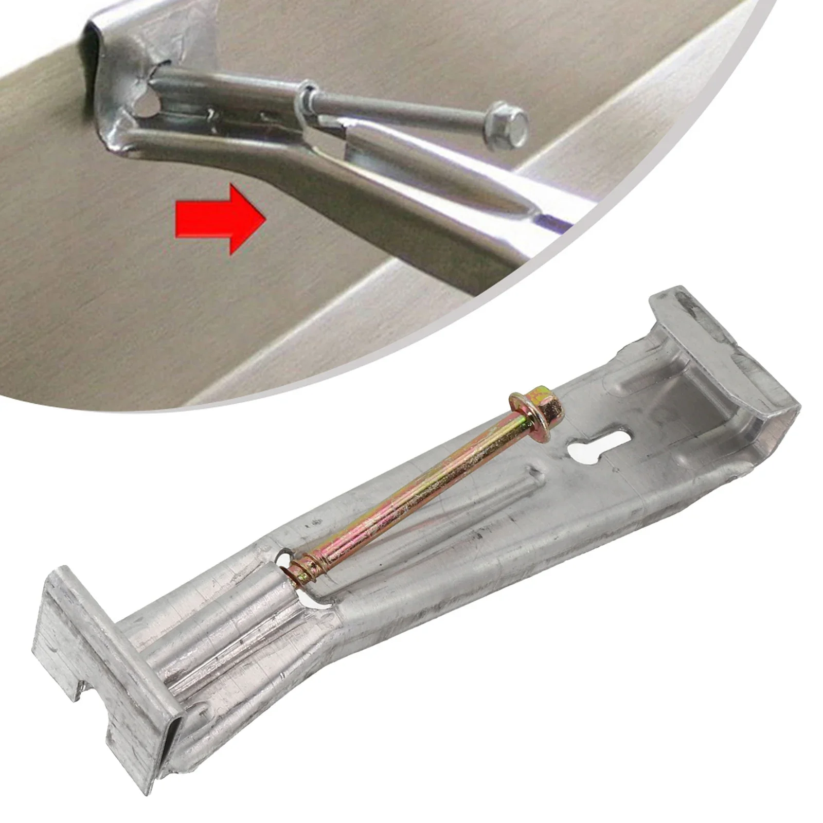 Aluminum Hanger Attachments Clip-On Equipment Gutter Accessories Gutters Accessories Hardware Home Improvement