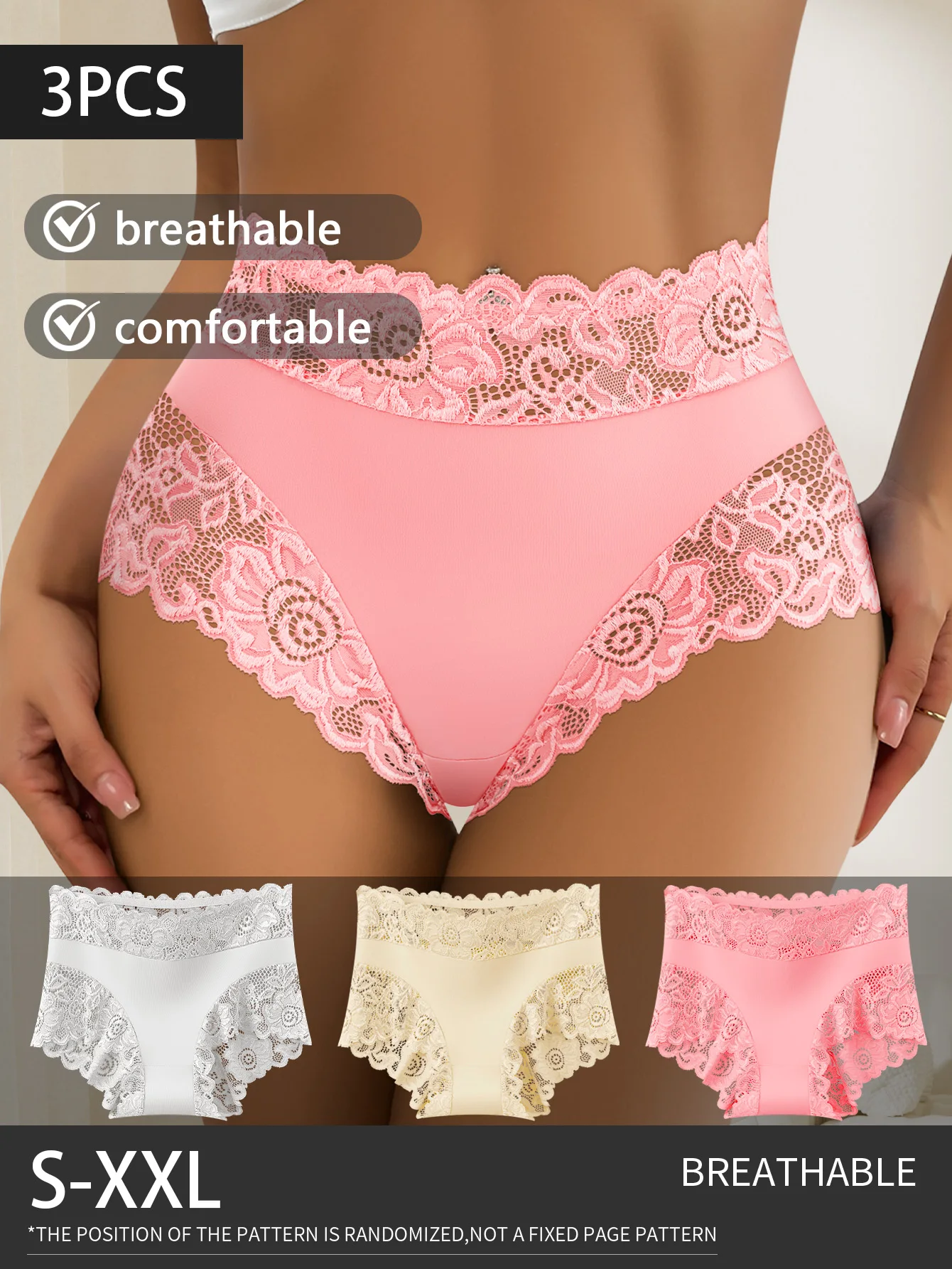 Thumbnail 3 - #33 Best Womens Lace Trim Comfort Panties to Buy In 2026