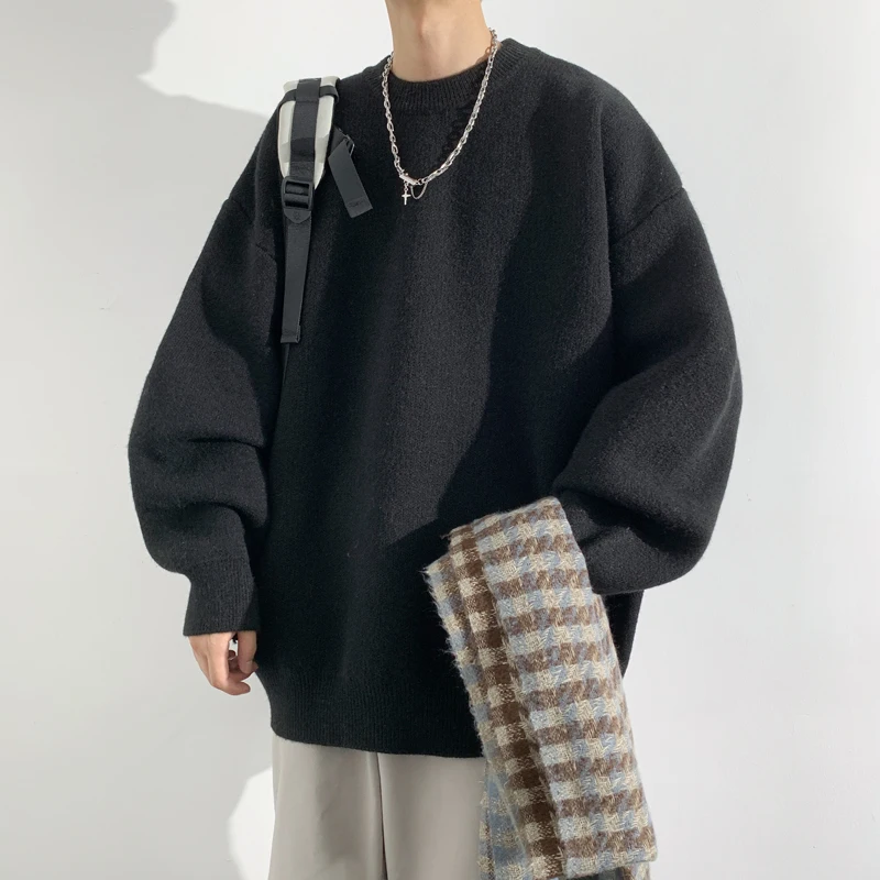 2026 Cashmere Pullover Men Sweater Autumn Winter Hombre Jumper Pull Homme Hiver O-Neck Knitted Sweaters Clothing Outwear