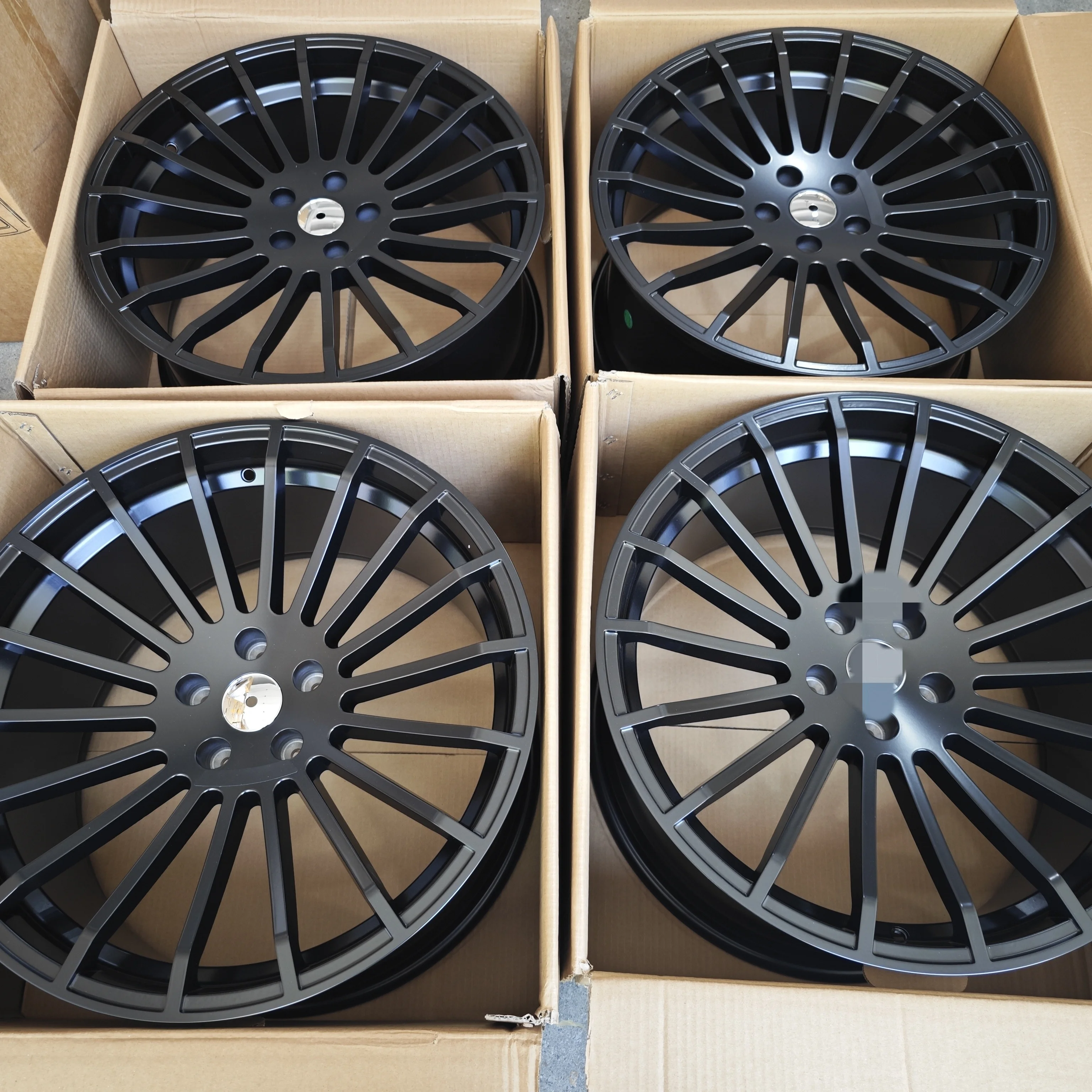 Good Car Wheel Rims Satin Black Color 21 Inch 10J 11.5J 5x112 120 130 PCD Aluminum Alloy Wheel Rims for BMW