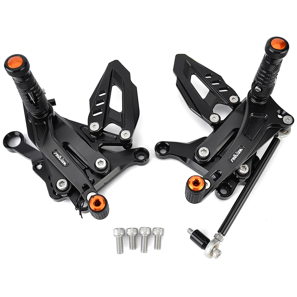 Motorcycle Adjustable Aluminum Rearset For K-TM 1290super 1390super du-ke/R 2020 2021 2022 2023-2024