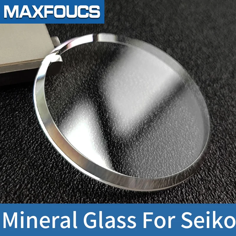 Mineral Glass 31x2.1mm Flat Big Chamfer For Seiko 310W7GN00 White Watch Glass Round Replacemet Watch partl