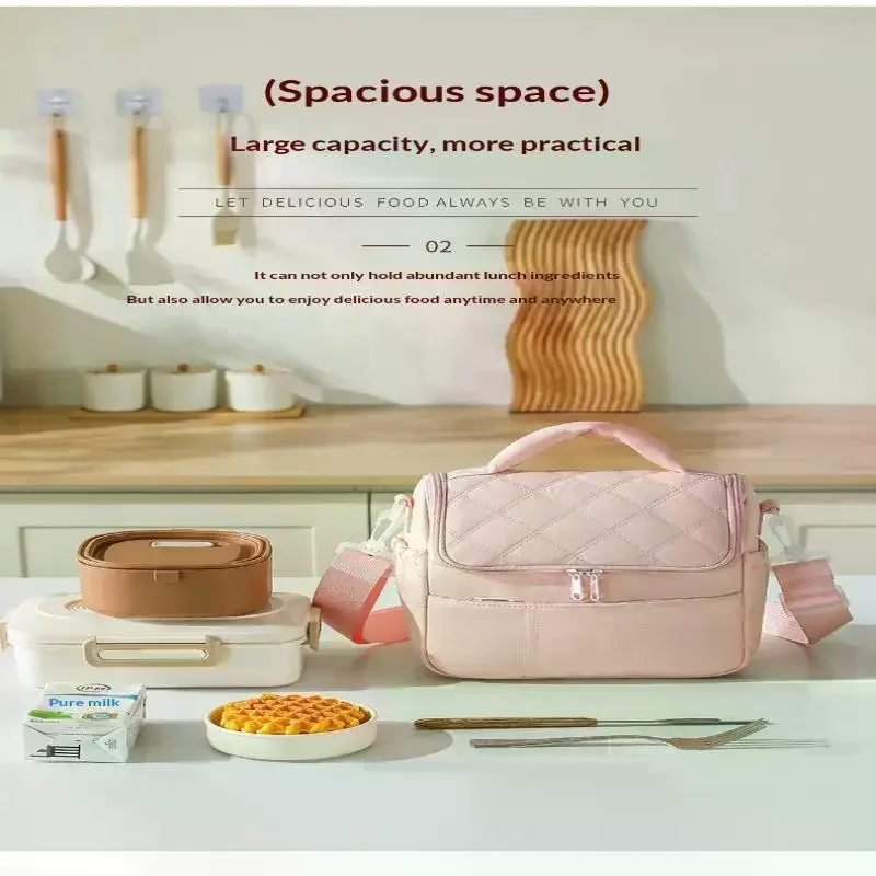 Bag Box Bags New Nylon Lunch Reusable Multifunctional Insulated Lunch Leakproof Insulated Women Special Purpose