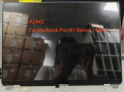 Replacement For Macbook Pro M1 Retina 14 Inch A2442 LCD Screen Assembly 2021 Display Space Gray And Silver High Quality