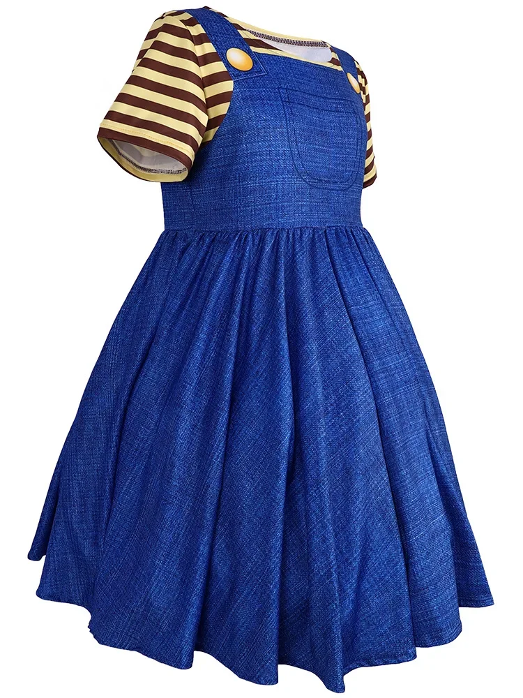 2025 halloween Agnes jupe Despicable Me película cosplay disfraz Halloween Minion personaje habiller tenue