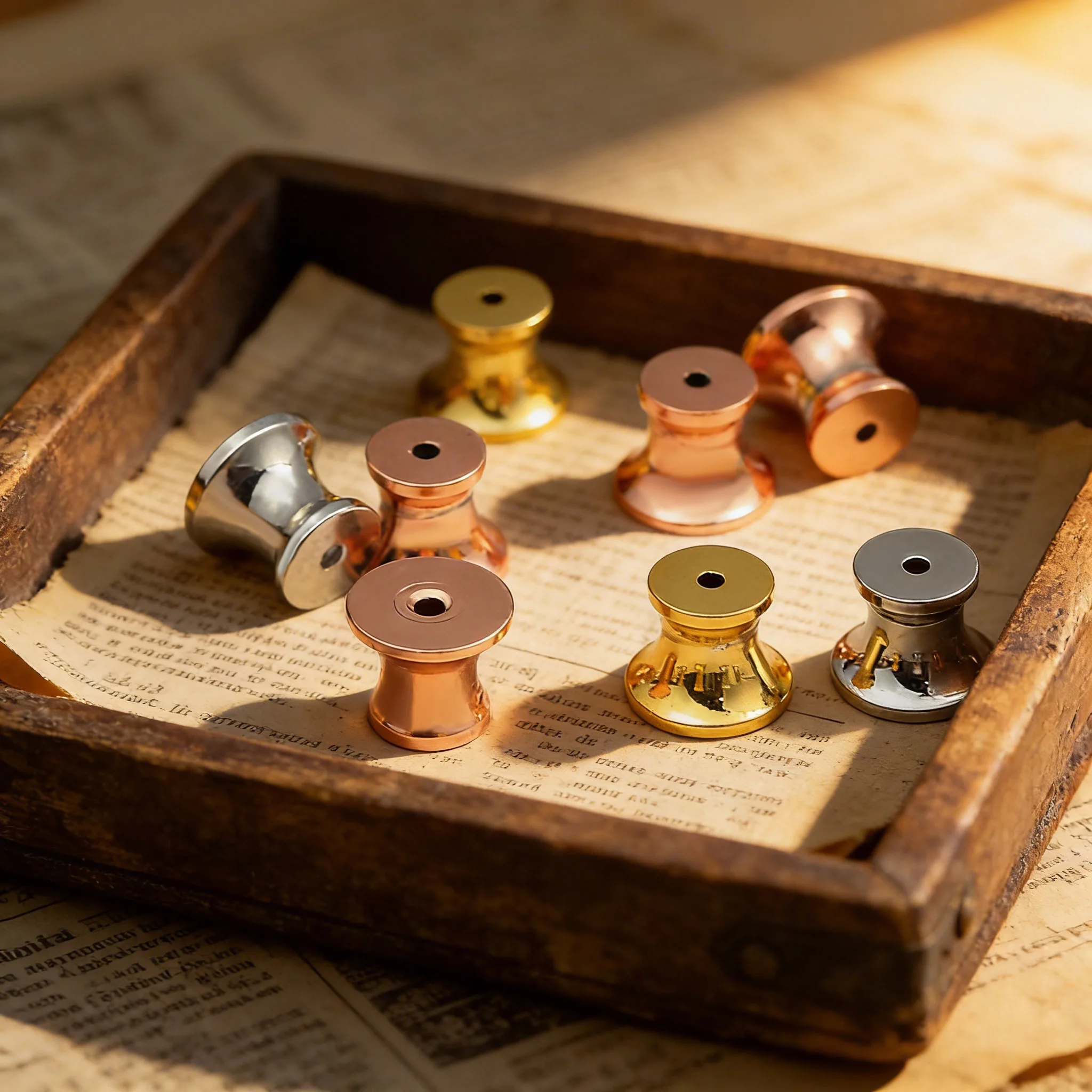 

2/10pcs 18K Golden Plated Copper Earring Back Plug Cap for DIY Blocked Earrings Backs Stoppers Ear Accessory Earring Back