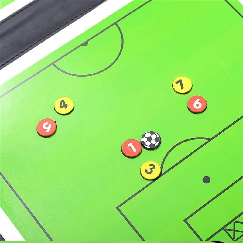 

AA05 54Cm Foldable Magnetic Tactic Board Soccer Coaching Coachs Tactical Board Football Game Training Tactics Clipboard