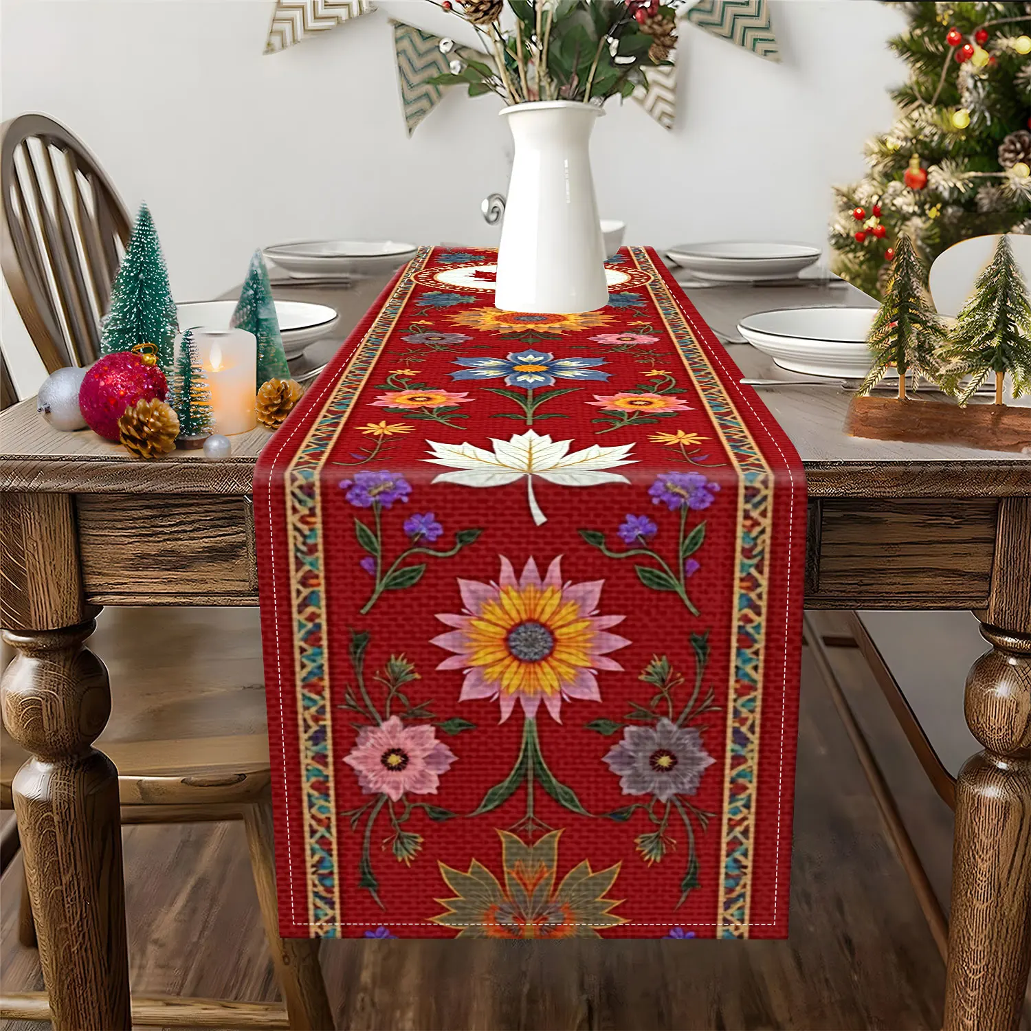 قطعة واحدة من مفرش طاولة بطابع - مراجعة Home Decor Canada وسعره