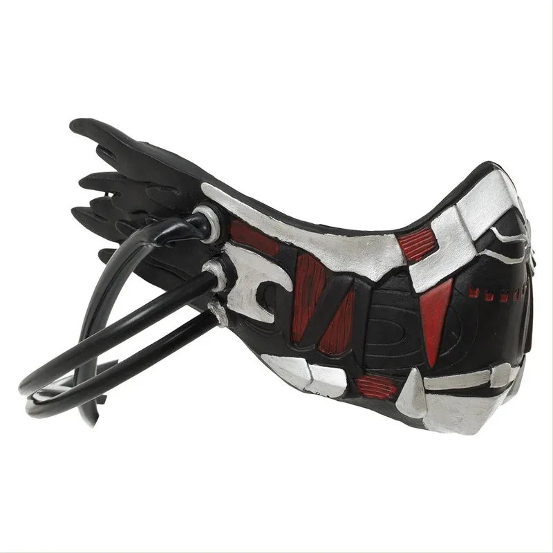 qa156 ميا كارنستين قناع الفم رمز اللعبة الوريد تأثيري حلي اكسسوارات اللاتكس الكبار أغطية الرأس الدعائم لجميع القديسين حفلة تنكرية الاسمية