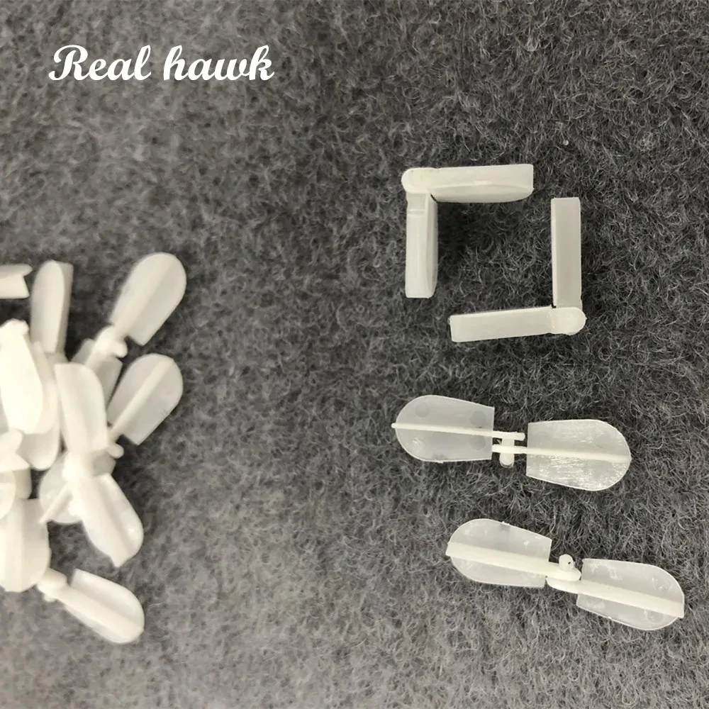Miniature Multi-purpose Hinge Seat, Micro Hinges, L27xW7xH3mm for RC Model Aircraft, Fixed Wing, Model Parts, 10Pcs