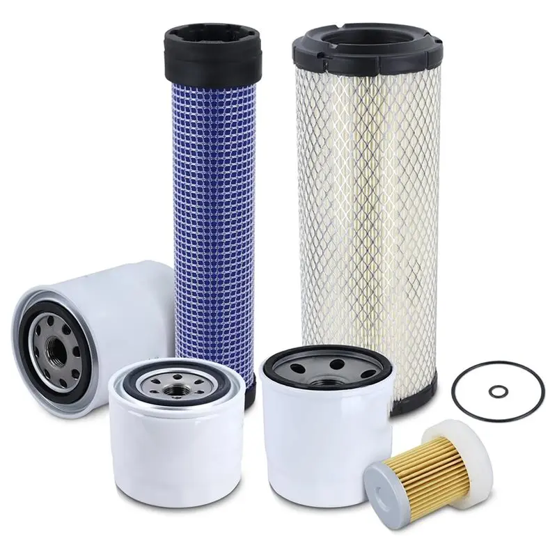 For Kubota L2800 L3200 L3400 L3700SU L3800 HST Maintenance Filter Kit- Includes Service Filter Components-T61C