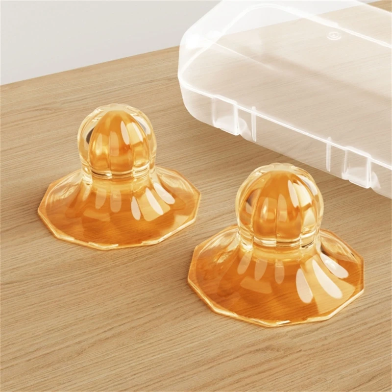 

1 Set Soft Silicone Nipple Corrector with PP Storage Box Nipple Aspirator Puller Restore Natural Shape and Comfort A2UB