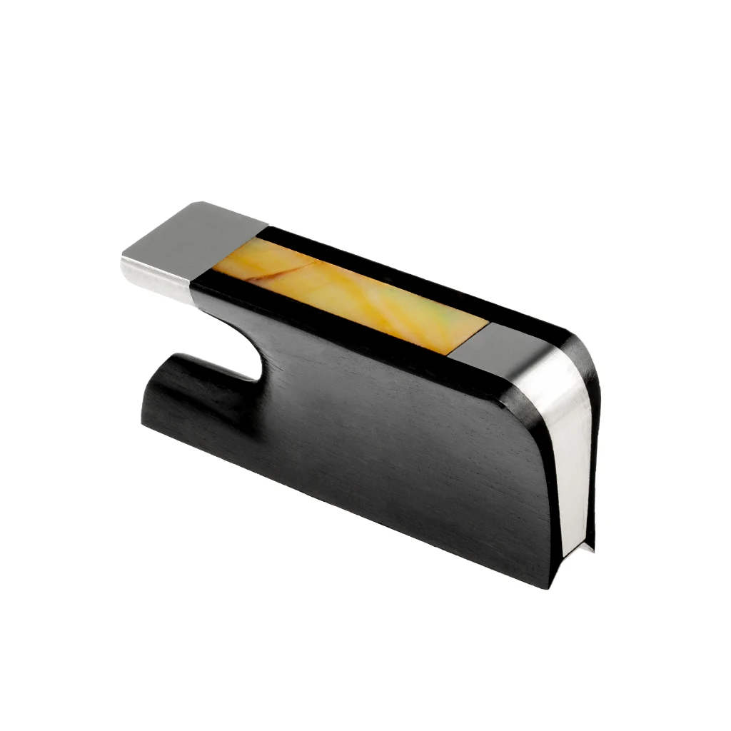 

Классический смычок для виолончели 4/4 и 3/4 - эбеновая рогатка, серебряная кнопка, без инкрустации перламутром, полная линейная гравировка на боковой поверхности