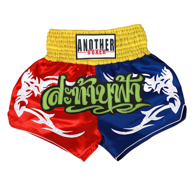 Pantalones Cortos De Muay Thai Tuff Sport - Corte Retro, Poliéster, Para Entrenamiento Y Sparring