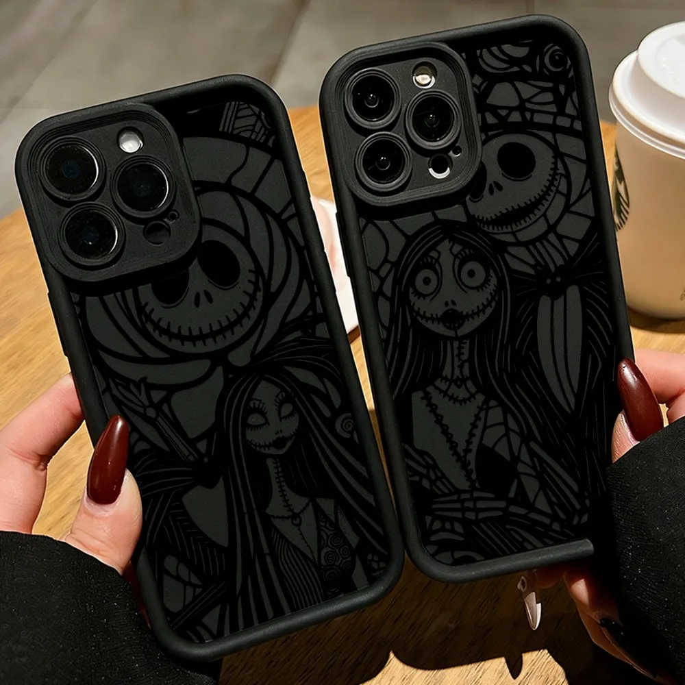Hot Halloween Jacks Skellingtons Phone Case For Samsung Galaxy A27 A57 A56 A17 A26 A16 A35 A55 A25 A15 A34 A36 4G 5G Back Cover