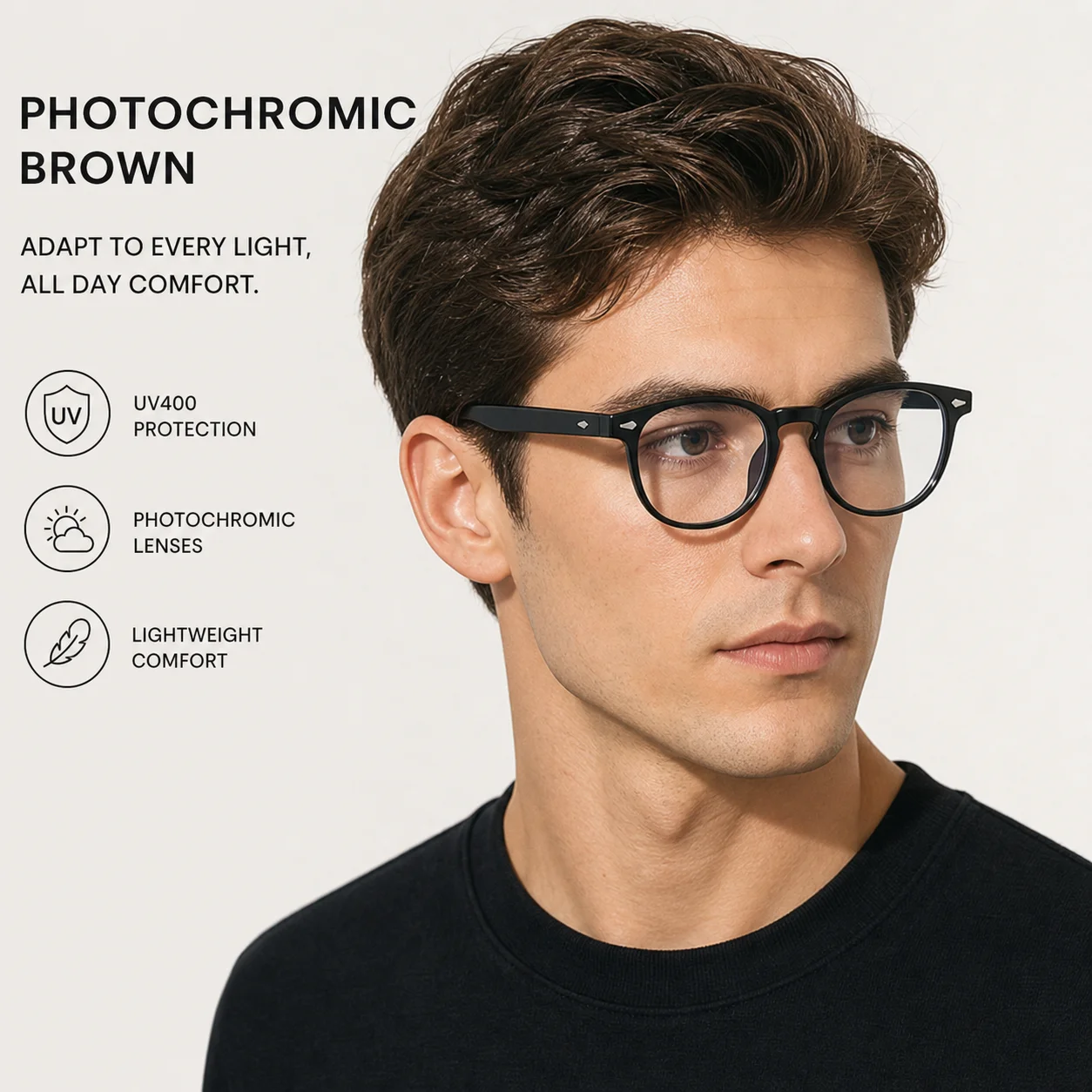 -0.5  -1.0  -1.5  -2.0  to  -6.0 Anti-Blue Light Glasses  prescription glasses fo r myopia, custom prescription glasses