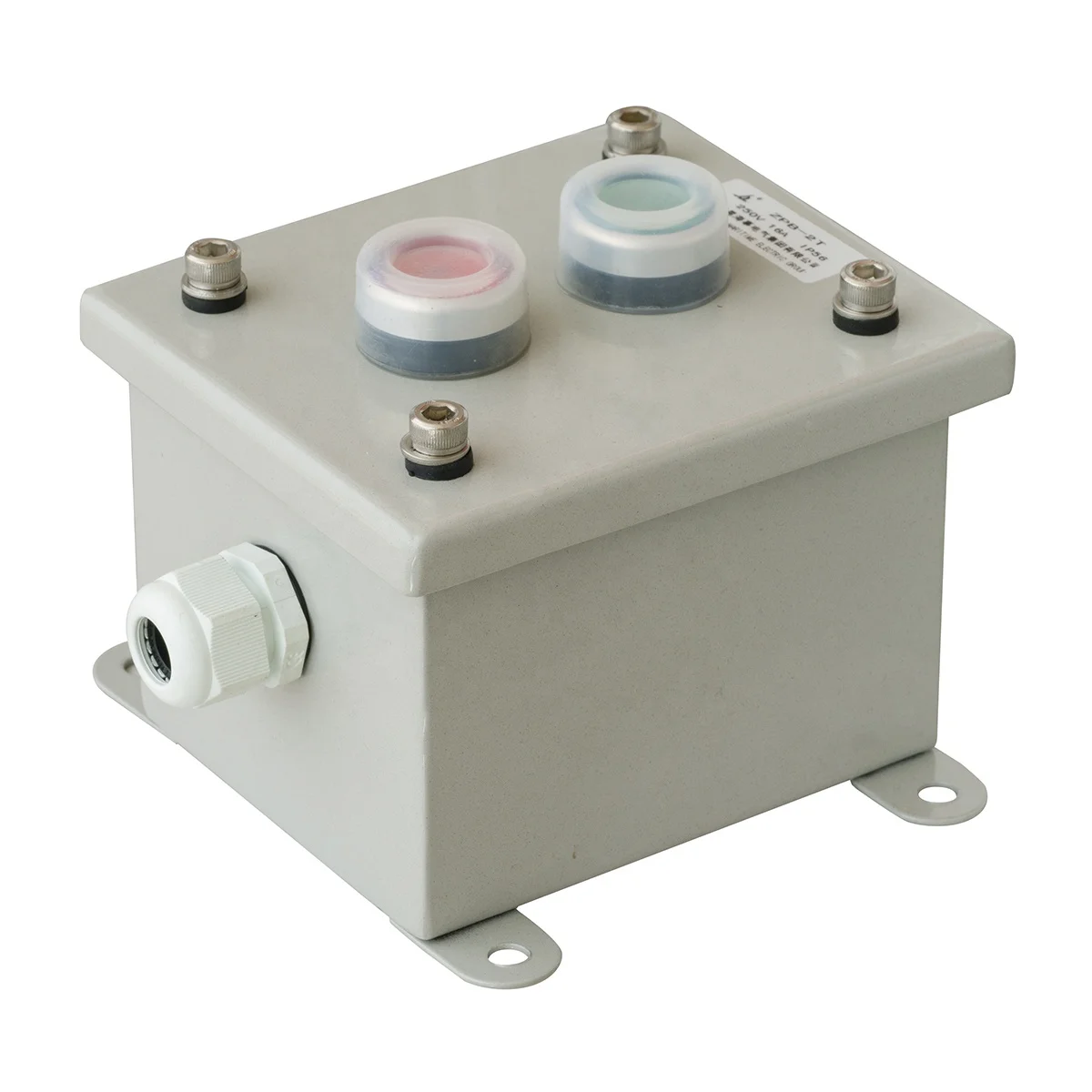 ZPB-1T ZPB-2T ZPB-3T IP65 220V 10A Stainless Steel Material Marine Button Switch of Surface Type for Lighting Accessories